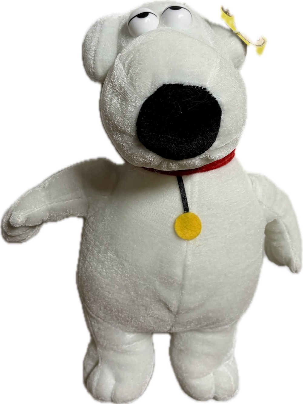 White Plush Dog Plush Toy-  American Dad series - Brian
